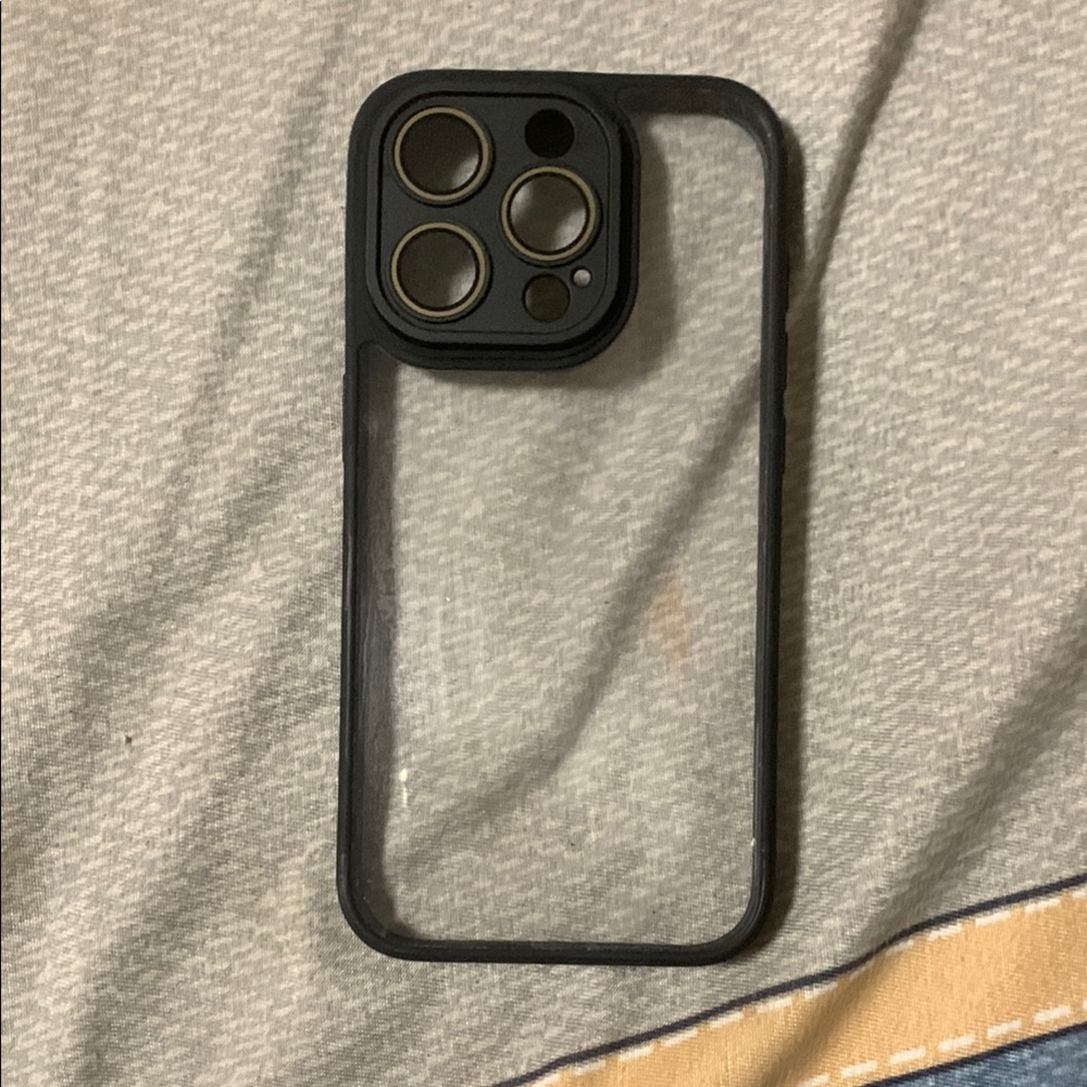Black Phone Case for iPhone